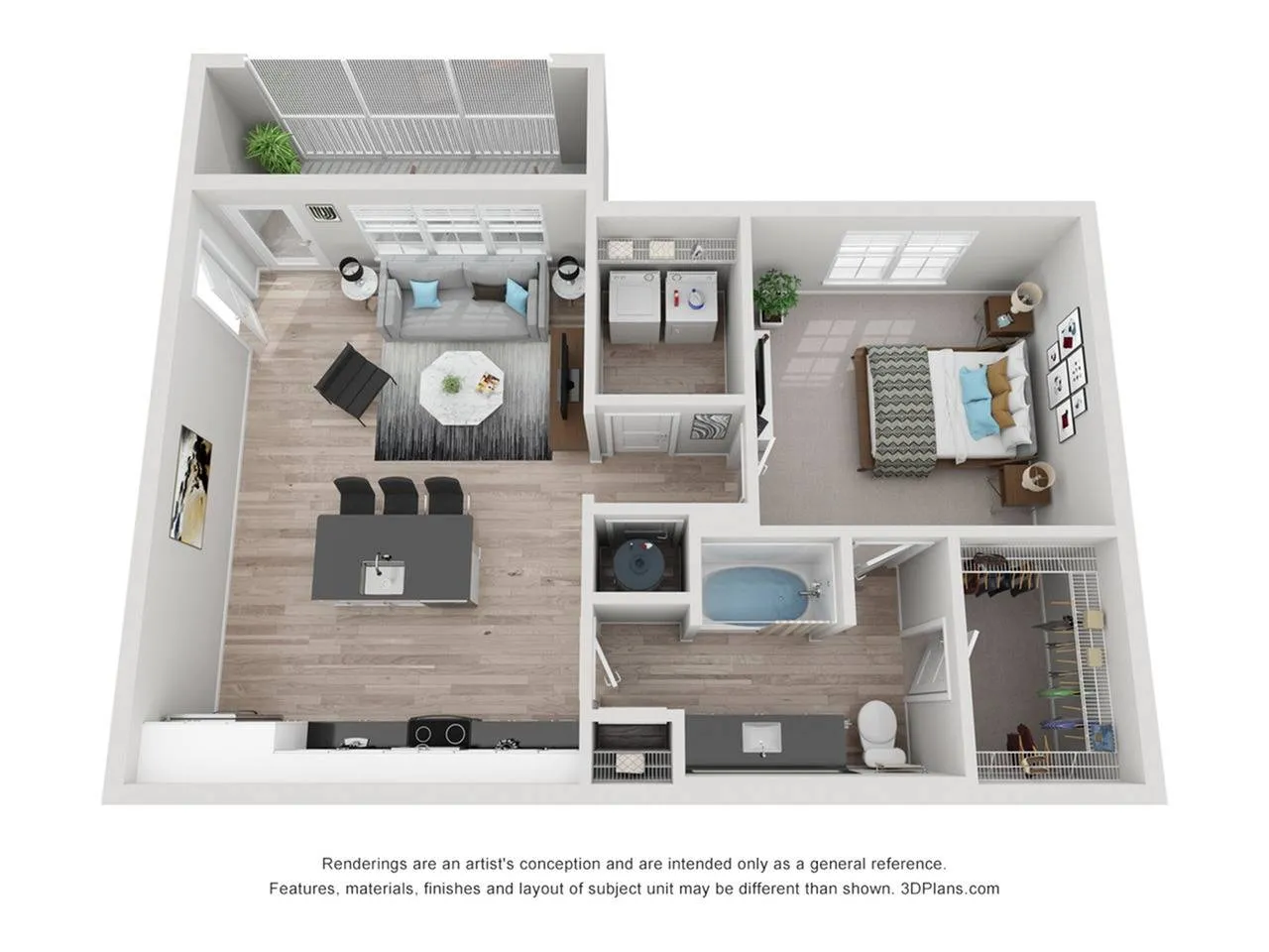 A 2 floor plan